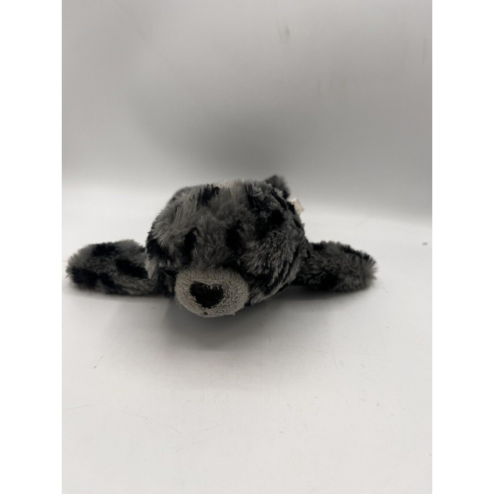 Wildlife Artists Plush Seal Pup Grey Black Spots 10" Stuffed Animal Baby